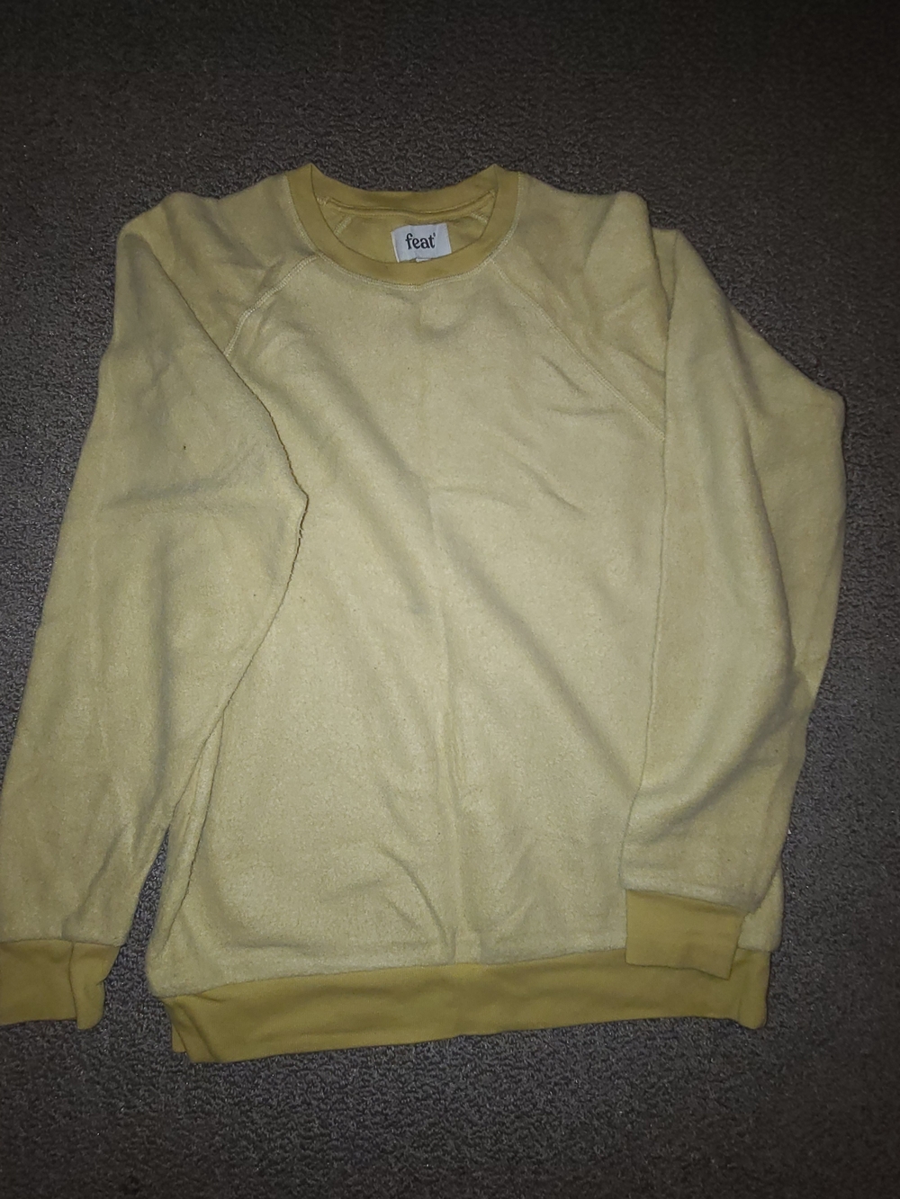 Feat Women's Crewneck Sweatshirt in Pale Yellow